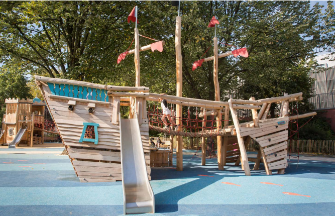 社区河南无动力儿童乐园-社区儿童乐园规划设计需要注意什么?